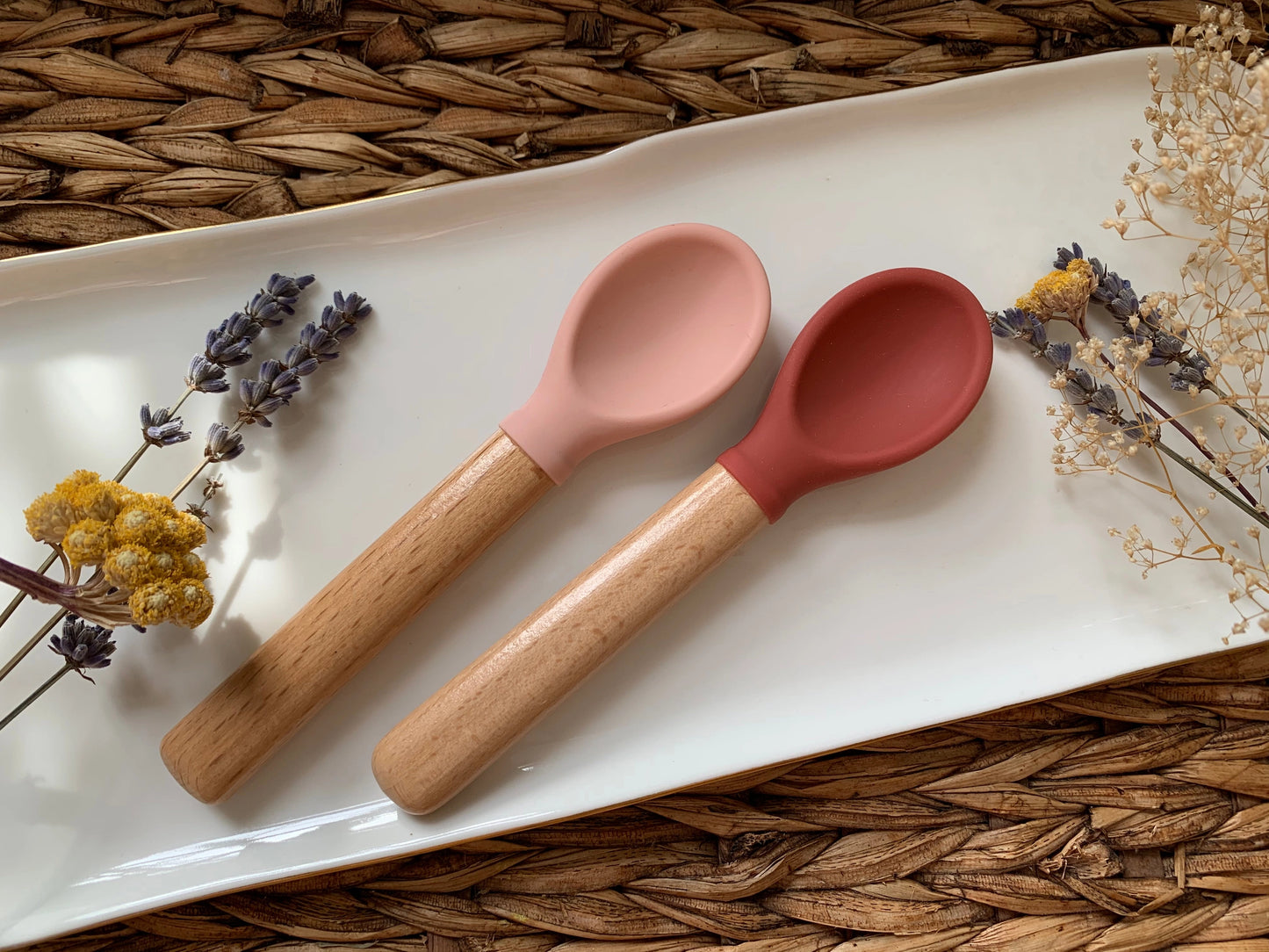 Personalized Silicone Baby Spoon