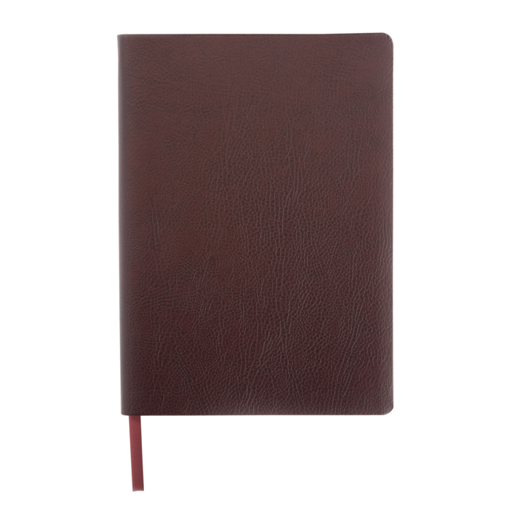 ROYCE A5 Pebble Grain Leather Notebook