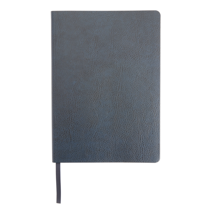 ROYCE A5 Pebble Grain Leather Notebook