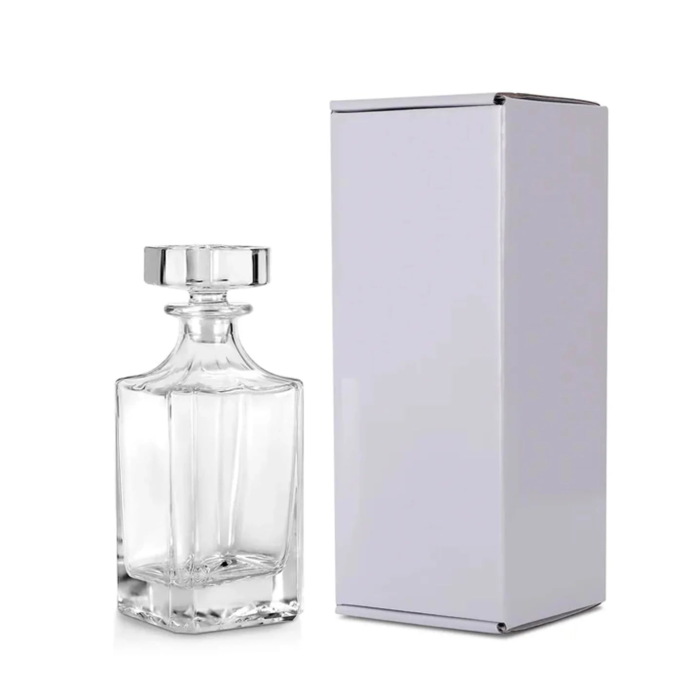 Personalized Square Whiskey Decanter (750ml)