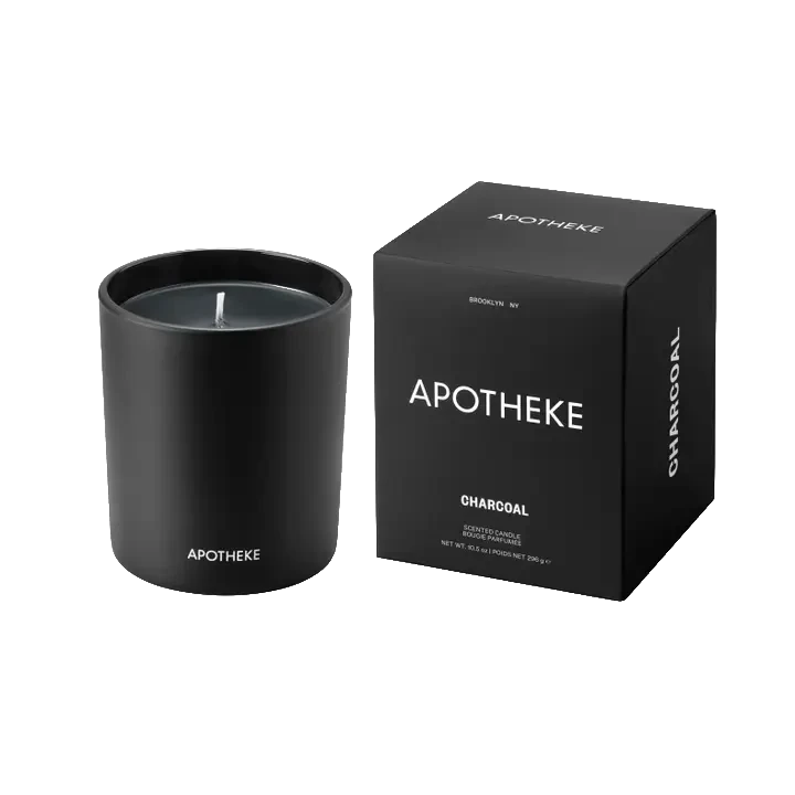 Apotheke Charcoal Classic Candle den study candle