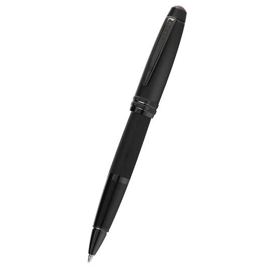 Personalized Cross Bailey Matte Black Lacquer Rollerball Pen
