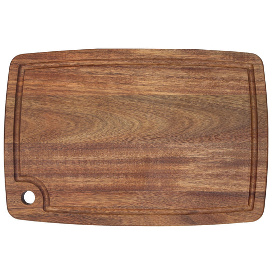 Acacia Wood Cutting Board (Juice Groove) - Personalized