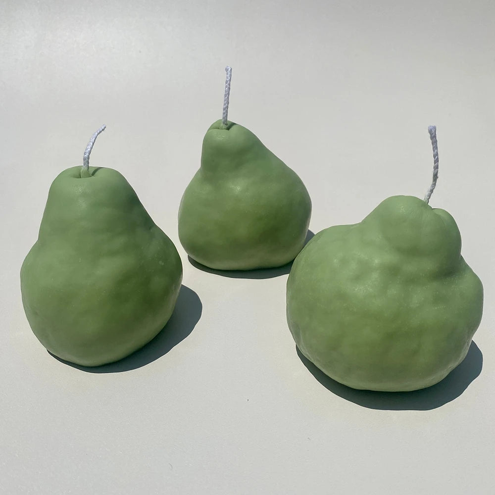 Almost Real Pear Candle