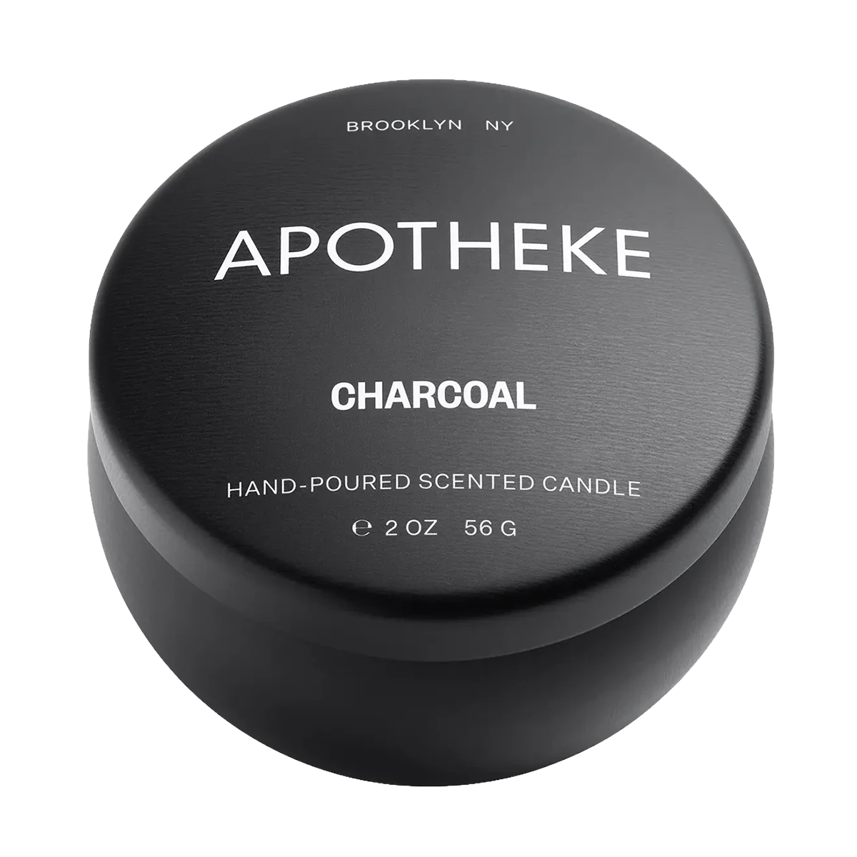 Apotheke Charcoal Mini Candle Tin