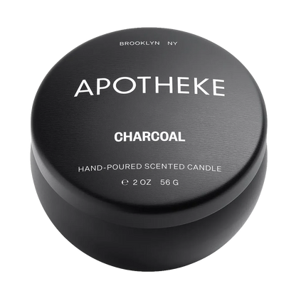 Apotheke Charcoal Mini Candle Tin