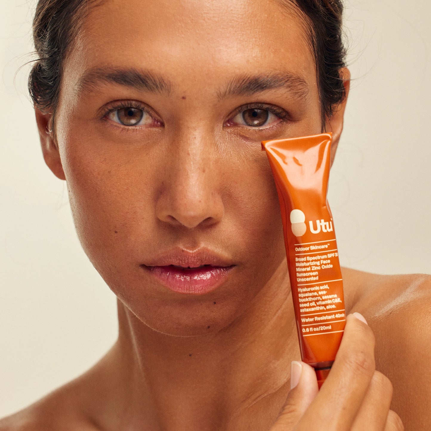 Utu Daily Mineral Face Sunscreen Moisturizer, SPF 30 (0.6 fl oz)