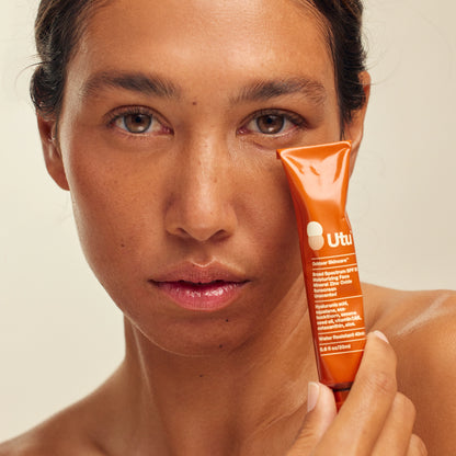 Utu Daily Mineral Face Sunscreen Moisturizer, SPF 30 (0.6 fl oz)
