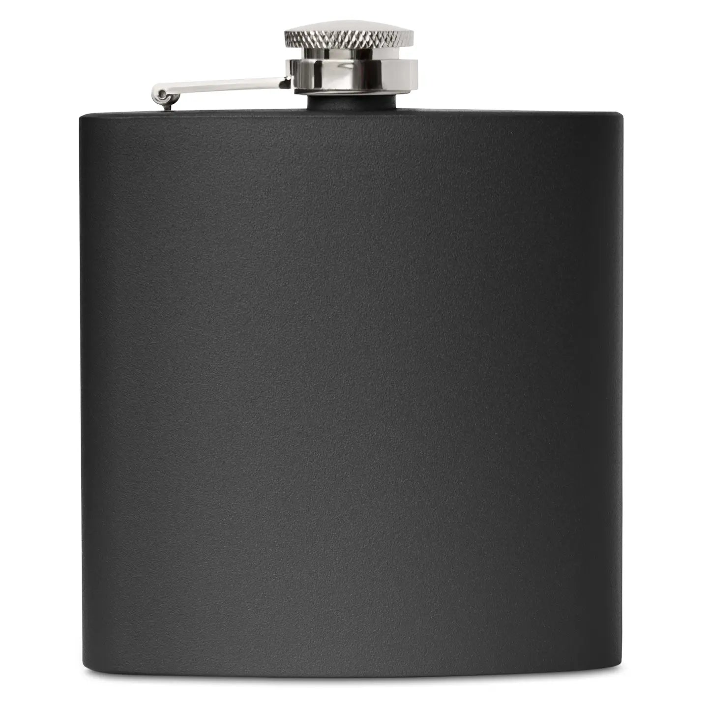 Stainless Steel Flask Black personalized sales team award gift