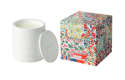 Personalized Apotheke Tomato Tarragon 2-Wick Concrete Candle