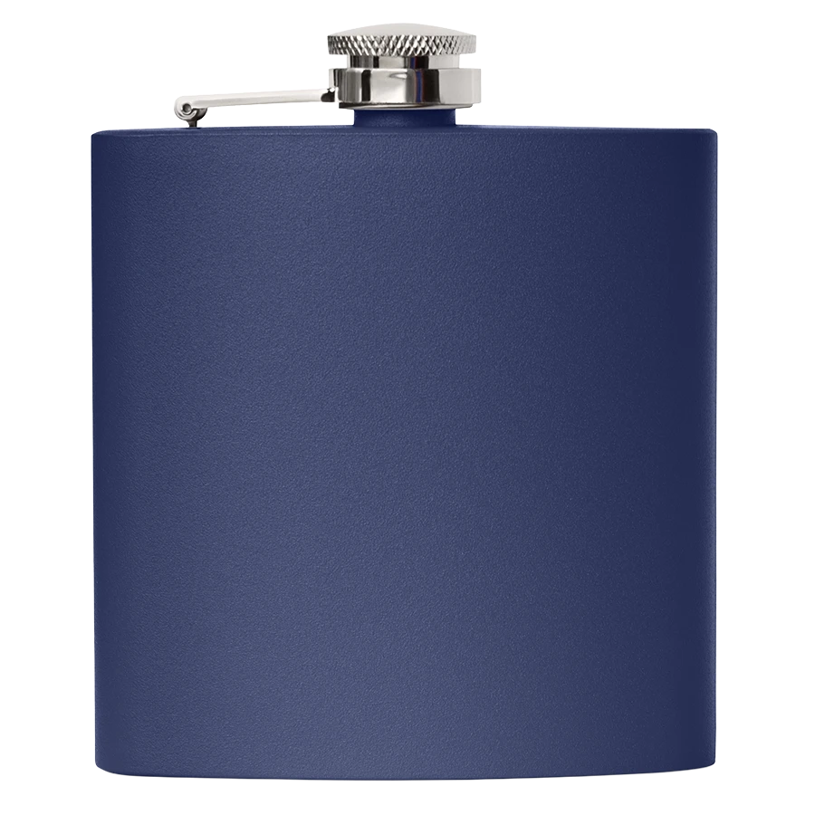 Stainless Steel Flask (Navy) - Personalized