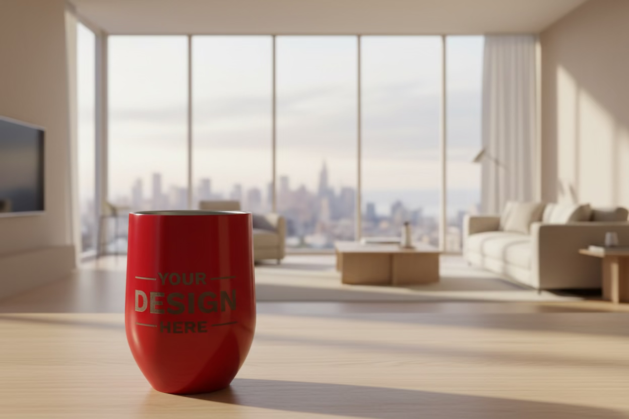 red-glass-your-design-here