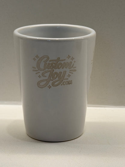 Ceramic Shot Glass - Set of 2 (Customized)