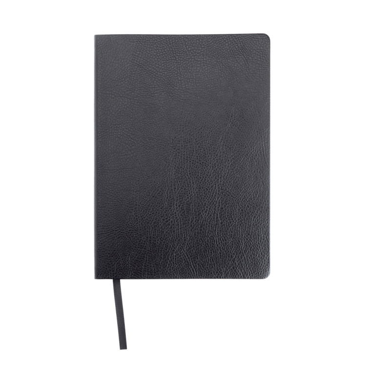 ROYCE A5 Pebble Grain Leather Notebook