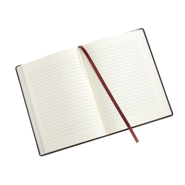 ROYCE A5 Pebble Grain Leather Notebook