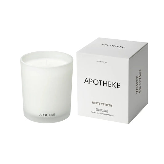Apotheke White Vetiver Classic Candle (Personalized)