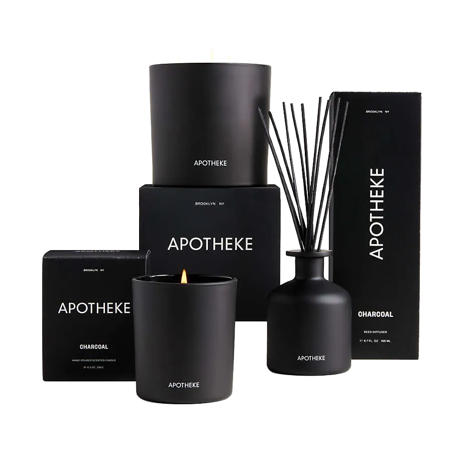Apotheke Charcoal Reed Diffuser