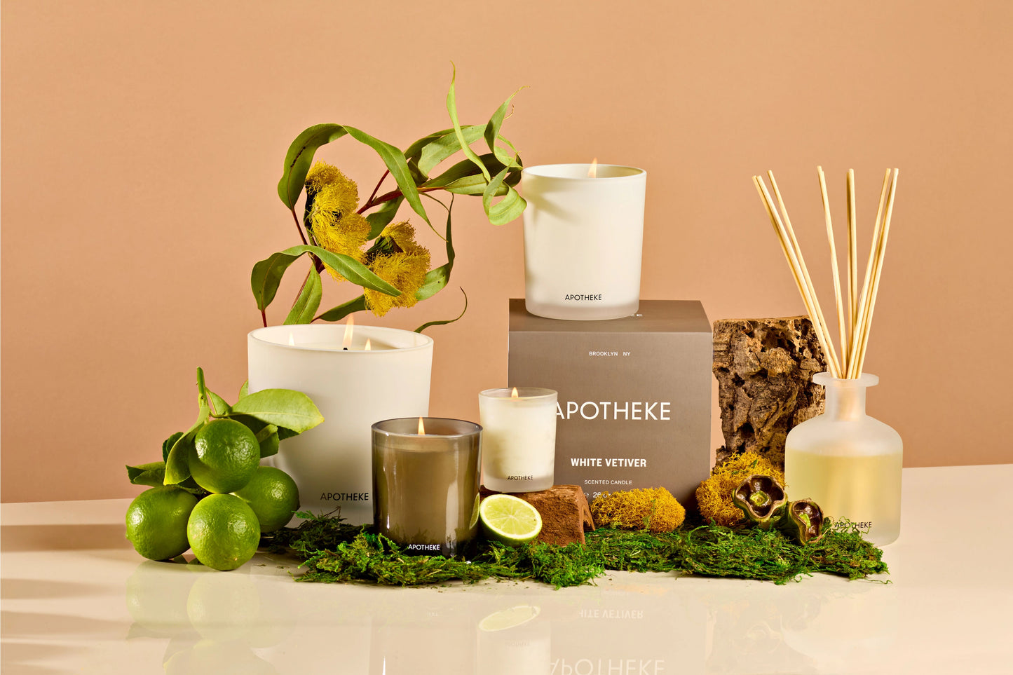 Apotheke White Vetiver Classic Candle