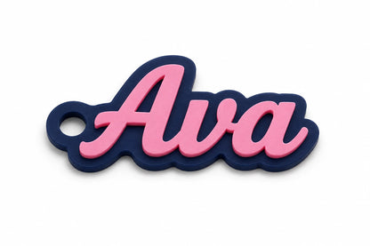 Personalized Name Keychain Tag – 3D Printed Backpack Tag