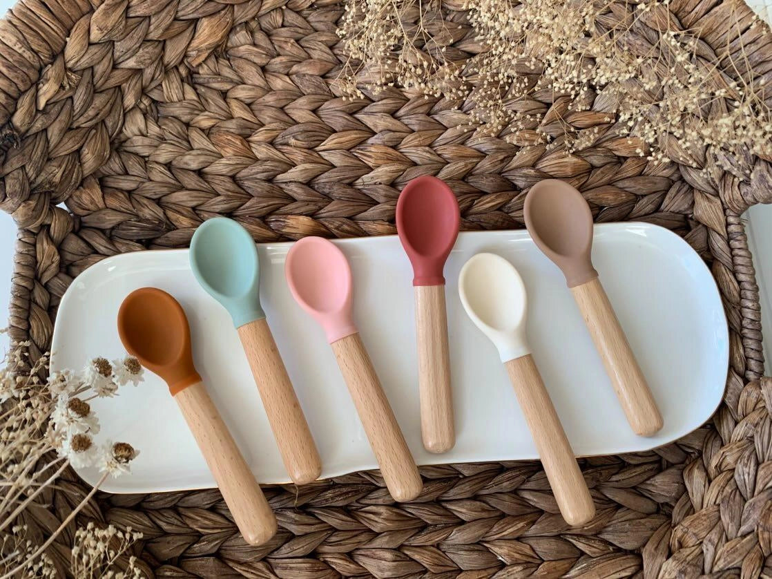 Personalized Silicone Baby Spoon