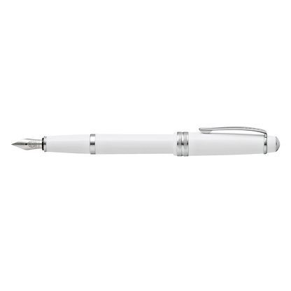 Personalized Cross Bailey Light™ Polished White Resin Fine Nib Fountain Pen