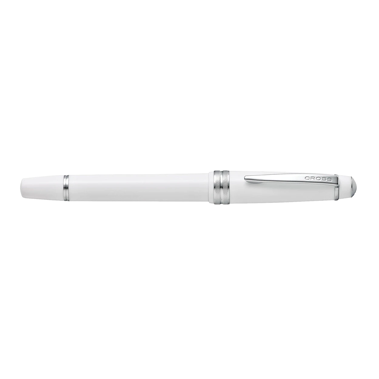 Personalized Cross Bailey Light™ Polished White Resin Fine Nib Fountain Pen