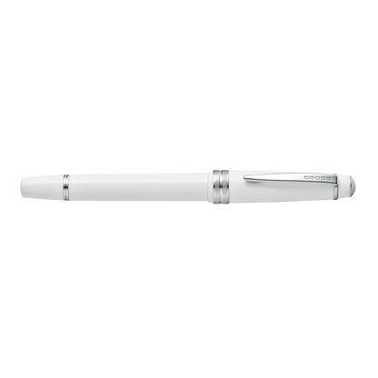 Personalized Cross Bailey Light™ Polished White Resin Fine Nib Fountain Pen