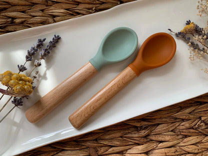 Personalized Silicone Baby Spoon