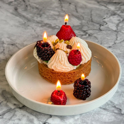 Candleberries-  Berry-Shaped Cake Candles (Set of 14)