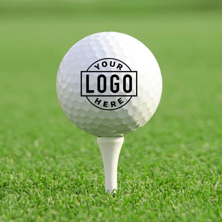 Personalized Golf Balls with Initials or Logo (3-set)