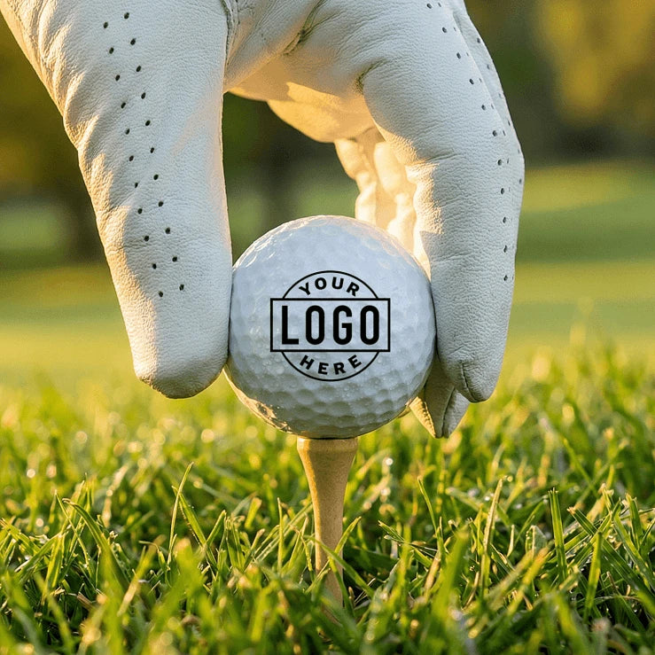 Personalized Golf Balls with Initials or Logo (3-set)