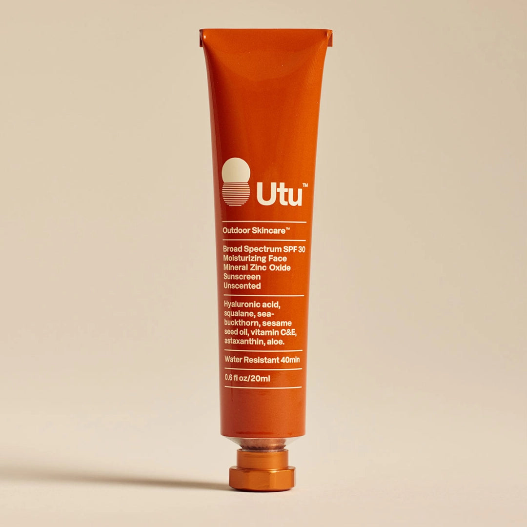 Utu Daily Mineral Face Sunscreen Moisturizer, SPF 30 (0.6 fl oz)