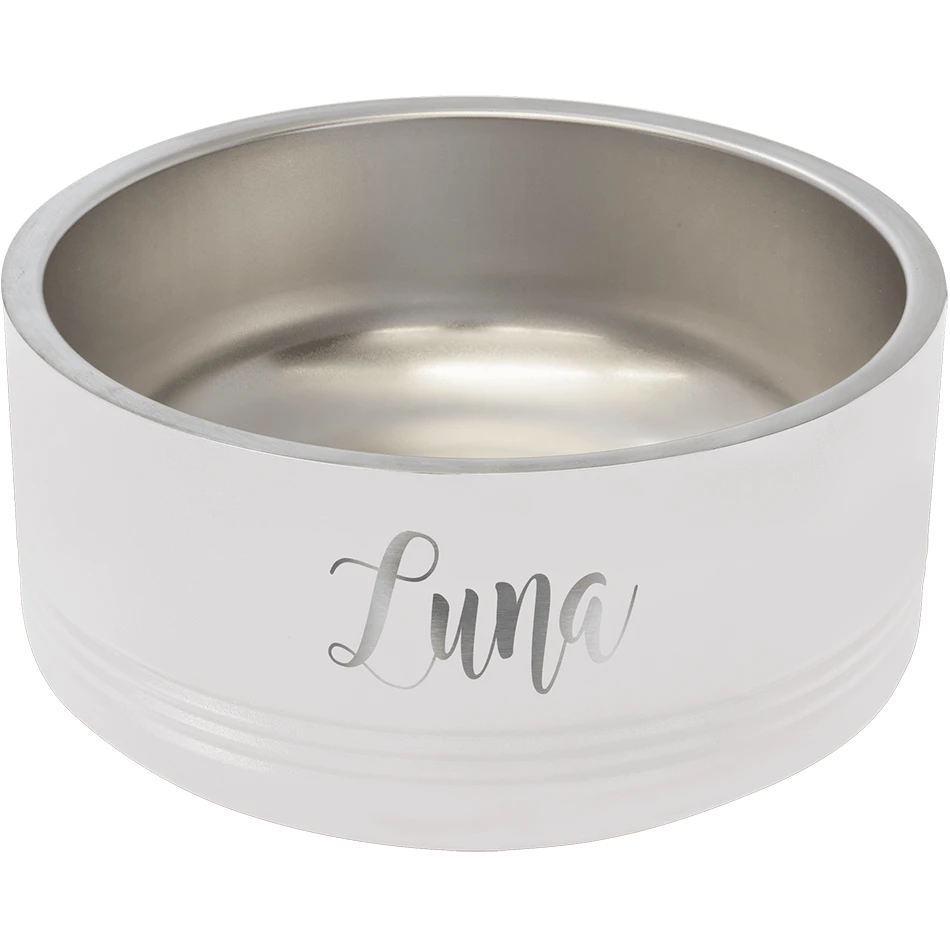 Personalized 32 oz. Dog Bowl (Polar Camel)