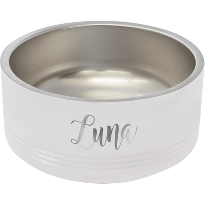 Personalized 32 oz. Dog Bowl (Polar Camel)