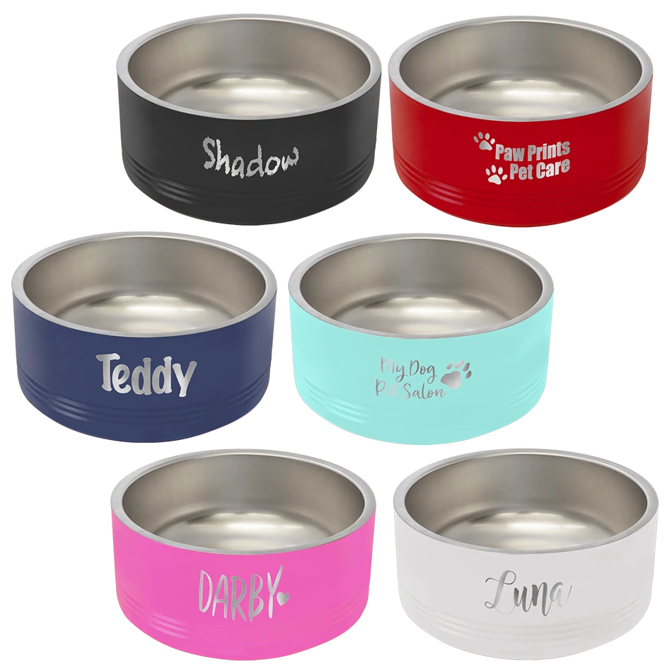 Personalized 32 oz. Dog Bowl (Polar Camel)