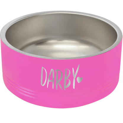 Personalized 32 oz. Dog Bowl (Polar Camel)