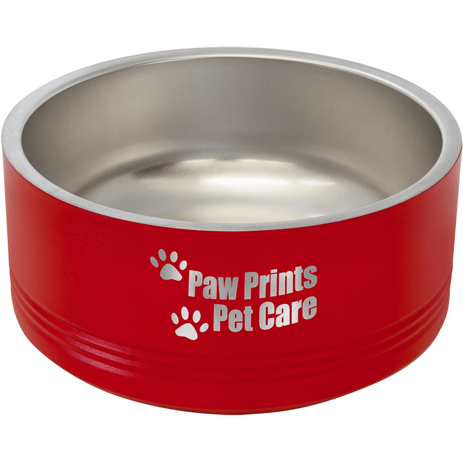 Personalized 32 oz. Dog Bowl (Polar Camel)