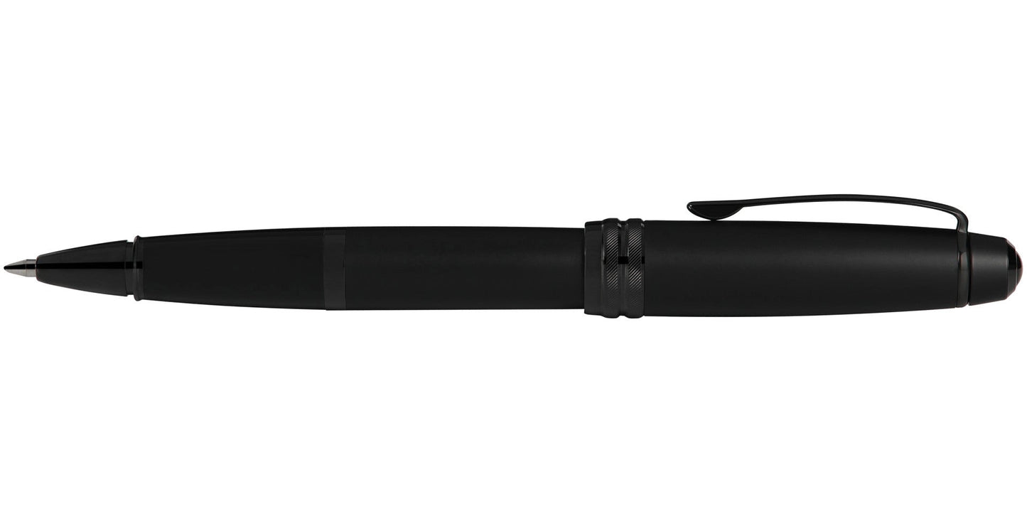 Personalized Cross Bailey Matte Black Lacquer Rollerball Pen