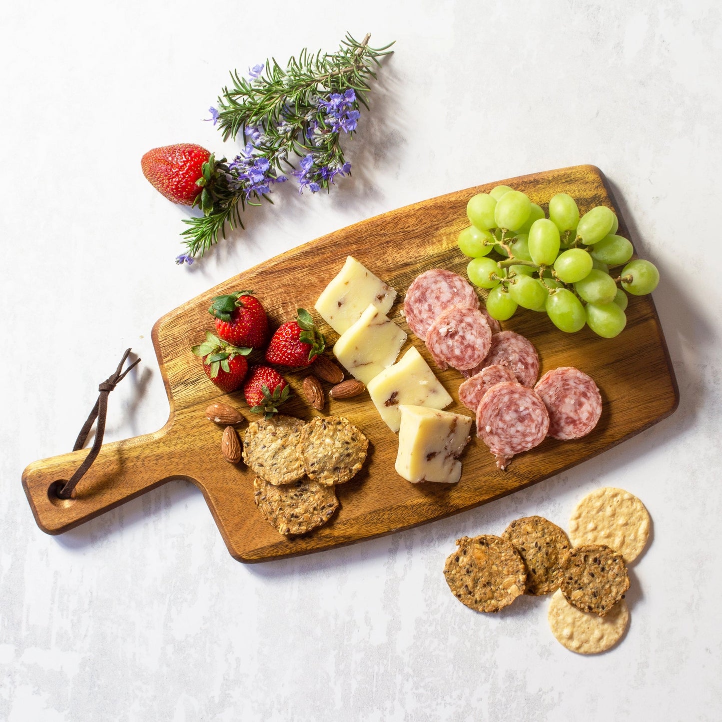 Wood Charcuterie Serving Paddle Board (Personalized)