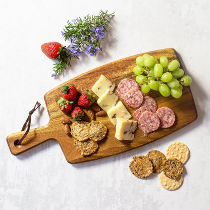 Wood Charcuterie Serving Paddle Board (Personalized)