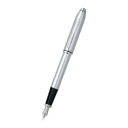 Personalized Cross Townsend Lustrous Chrome Stainless-Steel Medium Nib Fountain Pen
