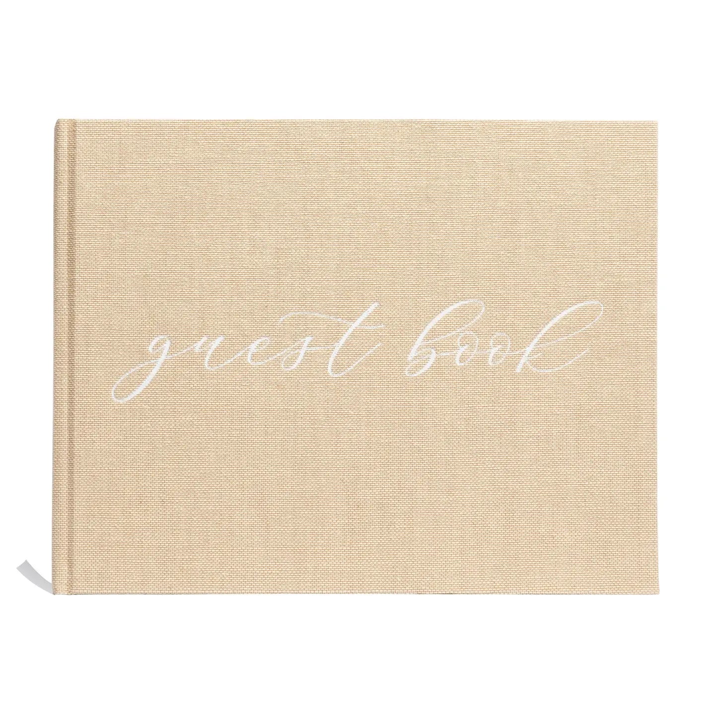 Linen Guest Book (Personalized) personalized gift from CustomJoy