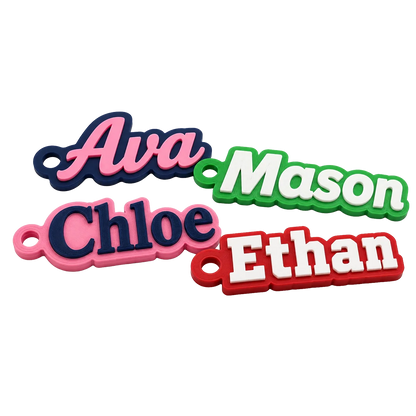 Personalized Name Keychain Tag – 3D Printed Backpack Tag