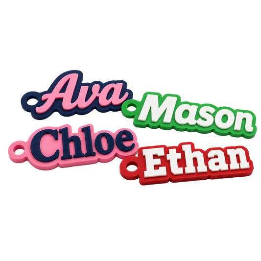 Personalized Name Keychain Tag – 3D Printed Backpack Tag