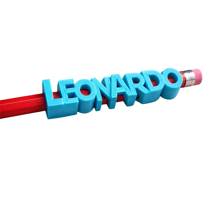 Personalized Pencil Name Slide-On