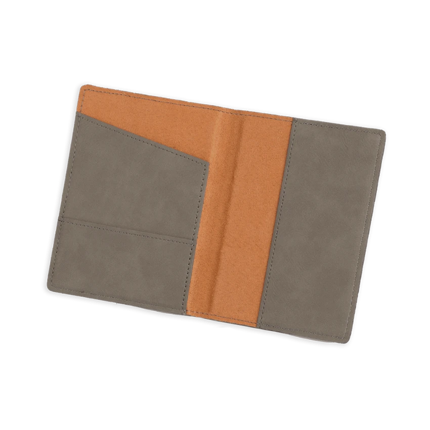 Personalized Vegan Leather Passport Cover
