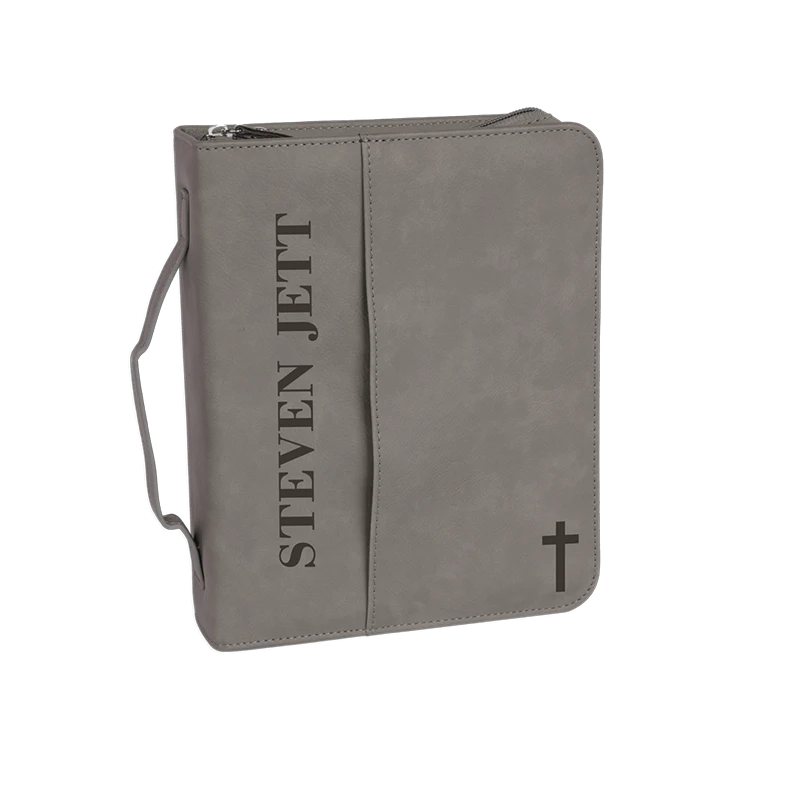 Personalized Vegan Leather Bible Cover
