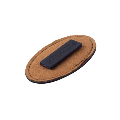Round Leather Nametag (Personalized)