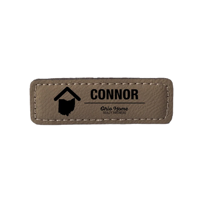 Leather Nametag (Personalized)