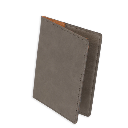 Personalized Vegan Leather Passport Cover